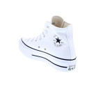 Zapatillas botas Converse zapatos Mujer modelo Chuck Taylor All Star Plataforma Blanco Cordón