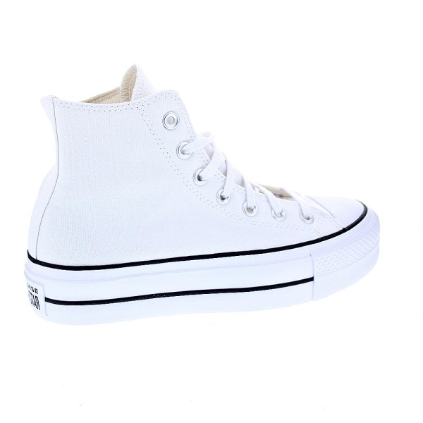 Zapatillas botas Converse zapatos Mujer modelo Chuck Taylor All Star Plataforma Blanco Cordón