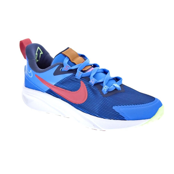 Zapatillas Nike zapatos Niño modelo Star Runner 4 Azul Elástico