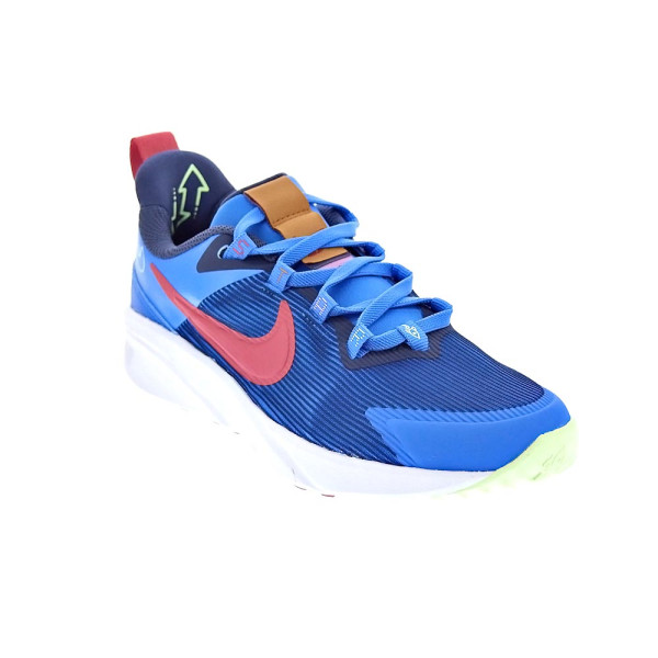 Zapatillas Nike zapatos Niño modelo Star Runner 4 Azul Elástico