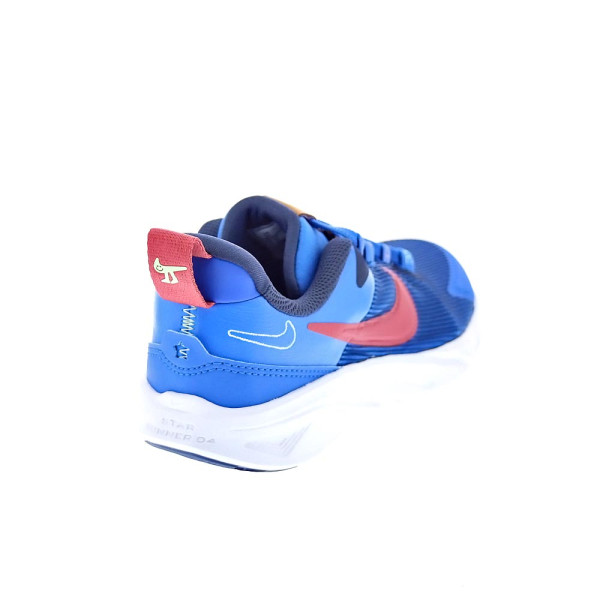 Zapatillas Nike zapatos Niño modelo Star Runner 4 Azul Elástico