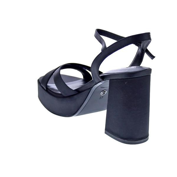 Sandalias Tamaris zapatos Mujer modelo 28050 Negro Hebilla