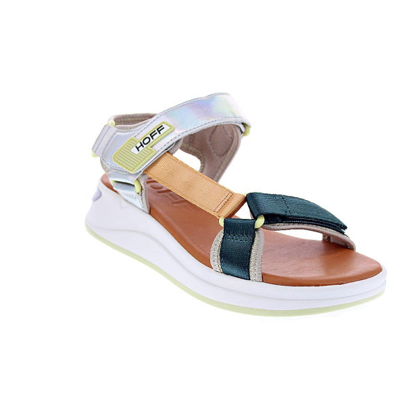 Sandalias Hoff zapatos Mujer modelo MANUI Plata Velcro