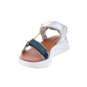 Sandalias Hoff zapatos Mujer modelo MANUI Plata Velcro