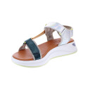 Sandalias Hoff zapatos Mujer modelo MANUI Plata Velcro