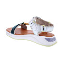 Sandalias Hoff zapatos Mujer modelo MANUI Plata Velcro