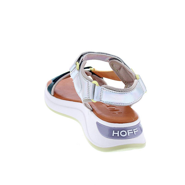 Sandalias Hoff zapatos Mujer modelo MANUI Plata Velcro