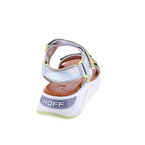 Sandalias Hoff zapatos Mujer modelo MANUI Plata Velcro