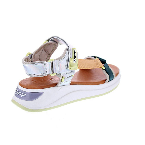Sandalias Hoff zapatos Mujer modelo MANUI Plata Velcro