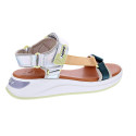 Sandalias Hoff zapatos Mujer modelo MANUI Plata Velcro