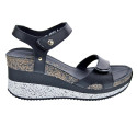 Sandalias Panama Jack zapatos Mujer modelo Sandalia mujer Nica Sport B10 negra Negro Velcro