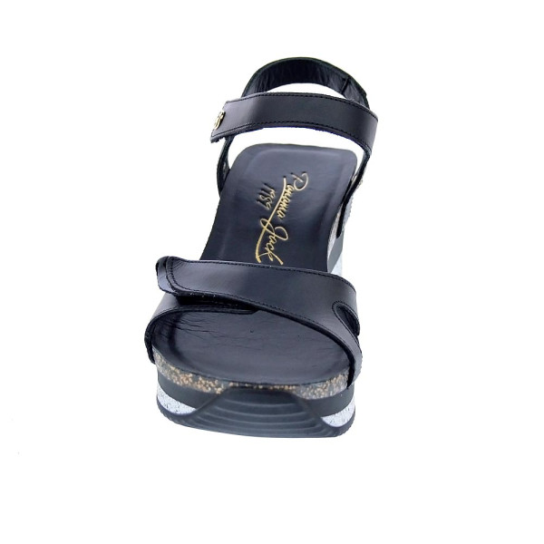 Sandalias Panama Jack zapatos Mujer modelo Sandalia mujer Nica Sport B10 negra Negro Velcro