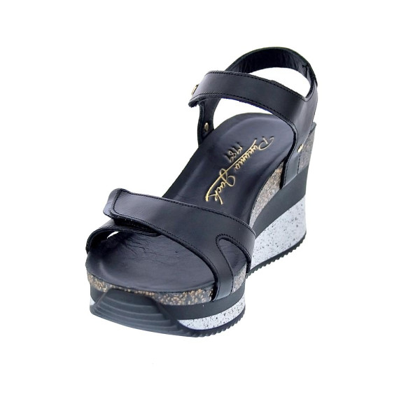 Sandalias Panama Jack zapatos Mujer modelo Sandalia mujer Nica Sport B10 negra Negro Velcro