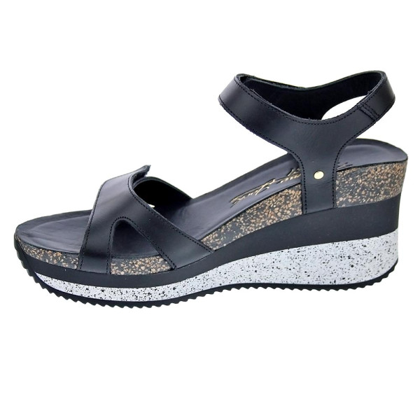 Sandalias Panama Jack zapatos Mujer modelo Sandalia mujer Nica Sport B10 negra Negro Velcro
