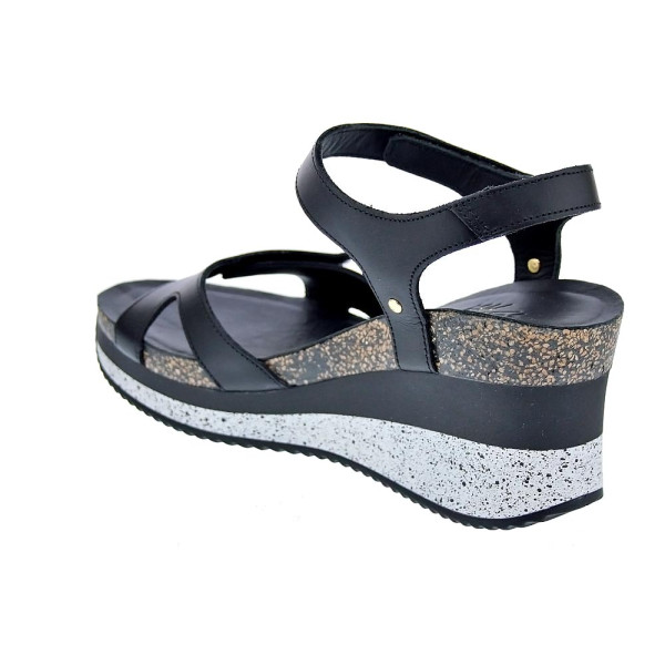 Sandalias Panama Jack zapatos Mujer modelo Sandalia mujer Nica Sport B10 negra Negro Velcro