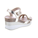 Sandalias Panama Jack zapatos Mujer modelo Nica Sport B11 Oro 
