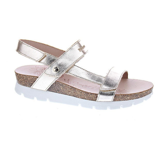 Sandalias Panama Jack zapatos Mujer modelo Selma Shine B1 Oro 