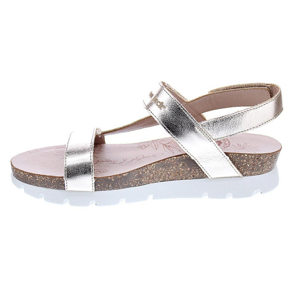 Sandalias Panama Jack zapatos Mujer modelo Selma Shine B1 Oro 