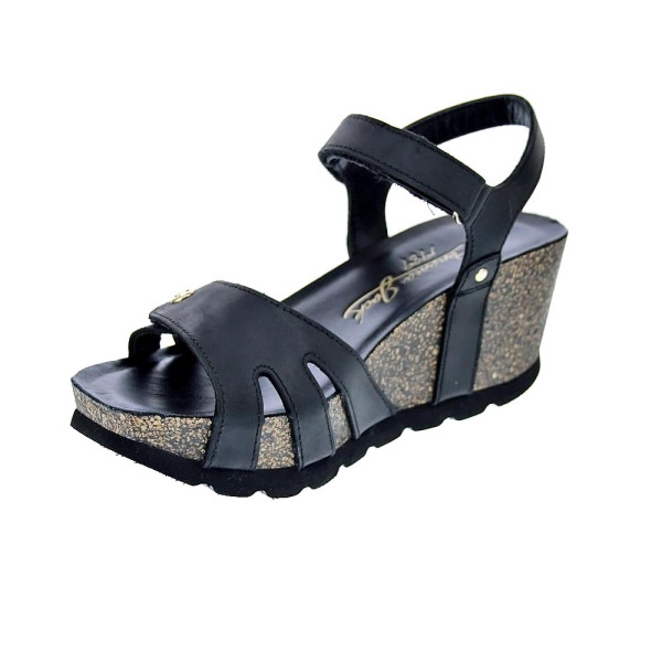 Sandalias Panama Jack zapatos Mujer modelo Romy B4 Negro 