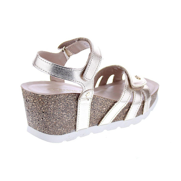 Sandalias Panama Jack zapatos Mujer modelo Romy Shine B1 Oro 