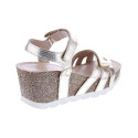 Sandalias Panama Jack zapatos Mujer modelo Romy Shine B1 Oro 