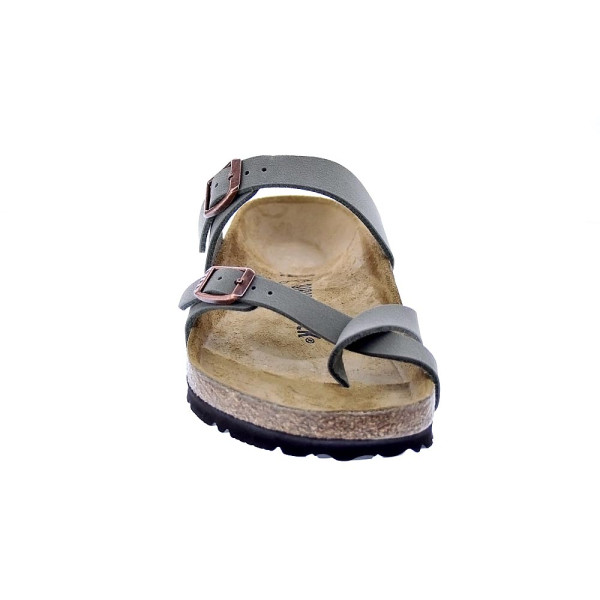 Sandalias Birkenstock zapatos Mujer modelo Mayari Gris Hebillas