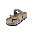 Sandalias Birkenstock zapatos Mujer modelo Mayari Gris Hebillas
