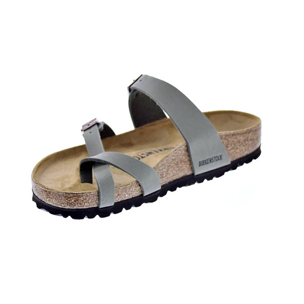 Sandalias Birkenstock zapatos Mujer modelo Mayari Gris Hebillas