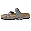 Sandalias Birkenstock zapatos Mujer modelo Mayari Gris Hebillas