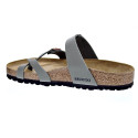 Sandalias Birkenstock zapatos Mujer modelo Mayari Gris Hebillas