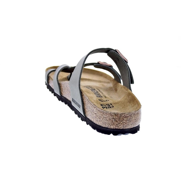 Sandalias Birkenstock zapatos Mujer modelo Mayari Gris Hebillas