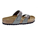 Sandalias Birkenstock zapatos Mujer modelo Mayari Gris Hebillas