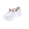 Mocasines Hey Dude zapatos Mujer modelo Wendy Peak Blanco Cordón