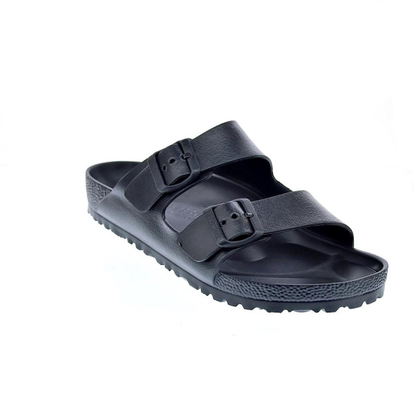 Chanclas Birkenstock zapatos Hombre modelo Arizona Negro Hebilla