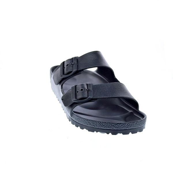 Chanclas Birkenstock zapatos Hombre modelo Arizona Negro Hebilla