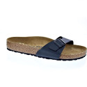 Sandalias Birkenstock zapatos Mujer modelo Madrid Negro Hebilla