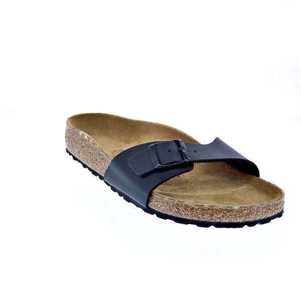 Sandalias Birkenstock zapatos Mujer modelo Madrid Negro Hebilla