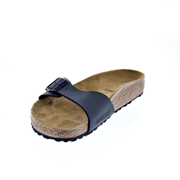 Sandalias Birkenstock zapatos Mujer modelo Madrid Negro Hebilla