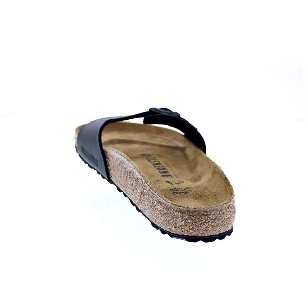 Sandalias Birkenstock zapatos Mujer modelo Madrid Negro Hebilla