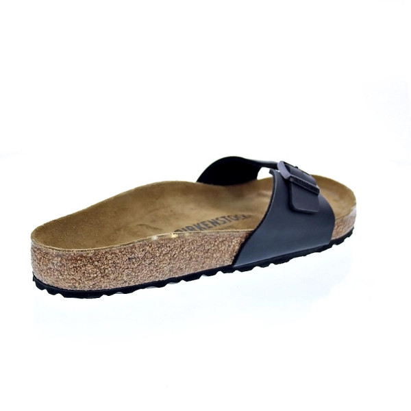Sandalias Birkenstock zapatos Mujer modelo Madrid Negro Hebilla