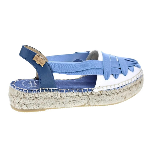 Alpargatas Toni Pons zapatos Mujer modelo Rio Azul 