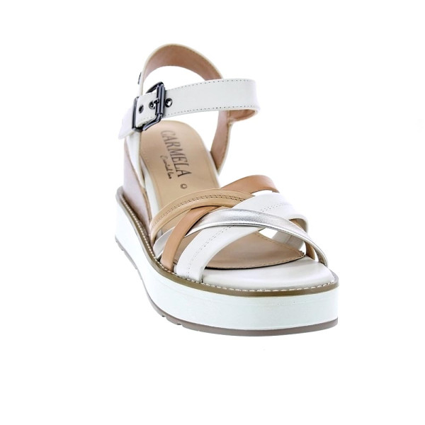 Sandalias Carmela zapatos Mujer modelo 161386 Beige 