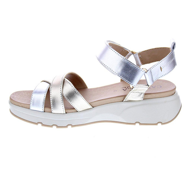 Sandalias Carmela zapatos Mujer modelo 161480 Beige 