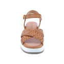 Sandalias Carmela zapatos Mujer modelo 161391 Marrón 
