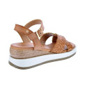 Sandalias Carmela zapatos Mujer modelo 161391 Marrón 