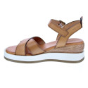 Sandalias Carmela zapatos Mujer modelo 161389 Marrón 