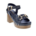 Sandalias Carmela zapatos Mujer modelo 161478 Negro 