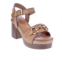 Sandalias Carmela zapatos Mujer modelo 161478 Marrón 