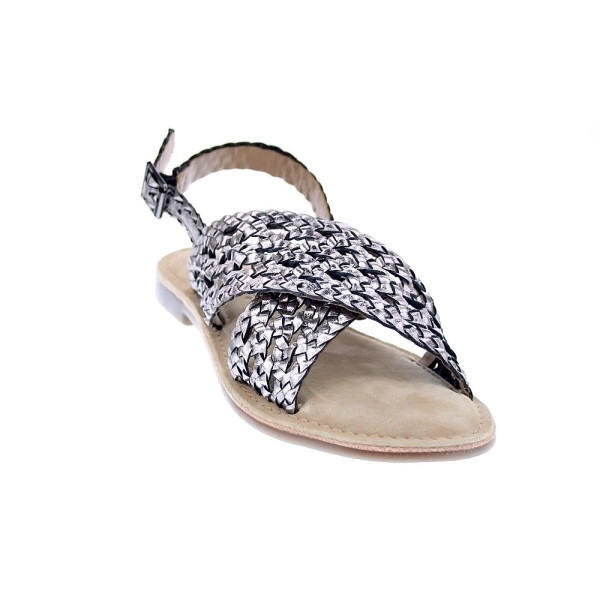 Sandalias Carmela zapatos Mujer modelo 161645 Plata 