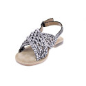 Sandalias Carmela zapatos Mujer modelo 161645 Plata 